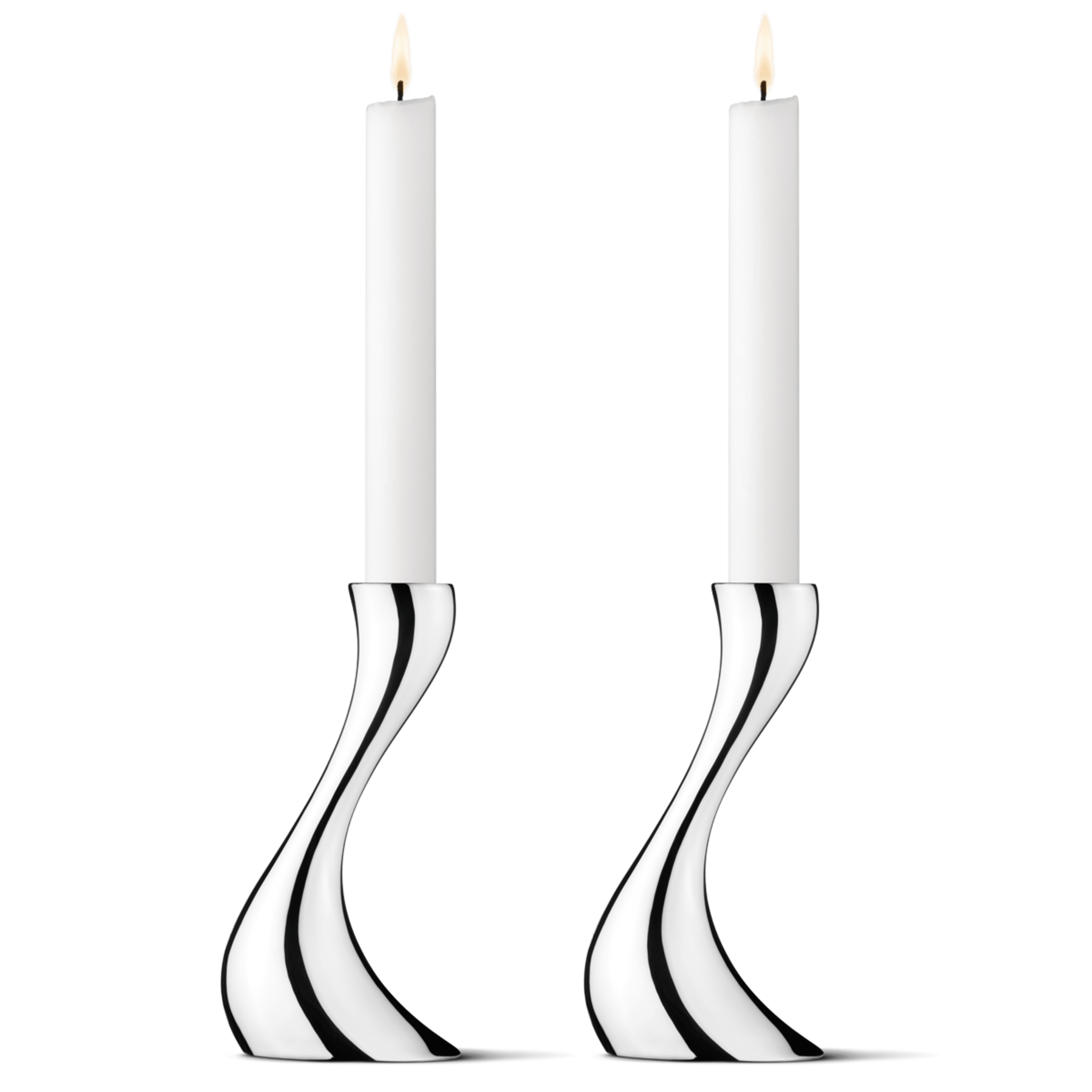 【センスのある方へ】  COBRA 2個入キャンドル立 Cobra - Candlestick Small (Set of 2) – Il'argento