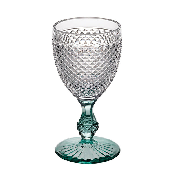 Bicos Bicolor - Goblet With Mint Stem