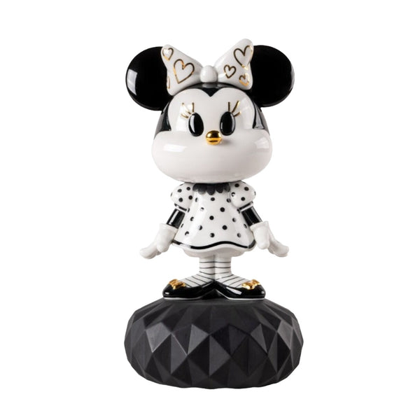 Minnie - Black & White Sculpture
