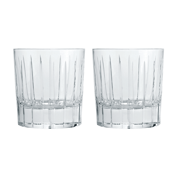 Iriana - Crystal Double Old Fashioned Glass / Tumbler (Set of 2)