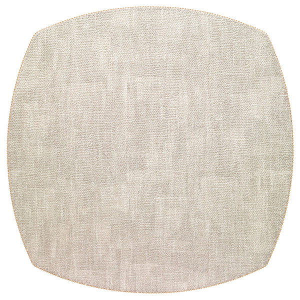 Allure - Elliptical Square Placemats Birch (Set of 4)