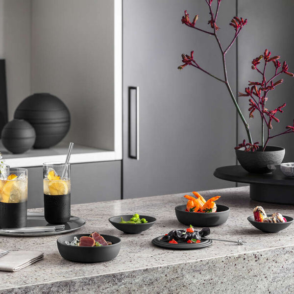 La Boule - Black Dinnerware (Set of 7)