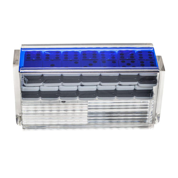 El Catire - Domino Set With Racks Blue
