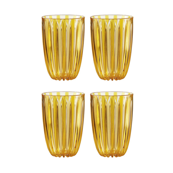 Dolcevita - Drink Tumblers - Amber (Set of 4) * Last Pieces *