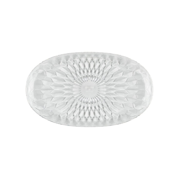 Vanity - Large Oval Tray Clear