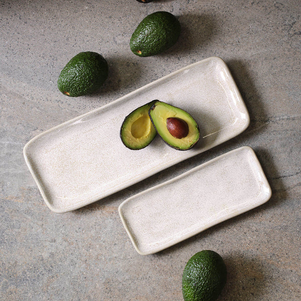 Latte - Rectangular Platter Medium (Set of 4)