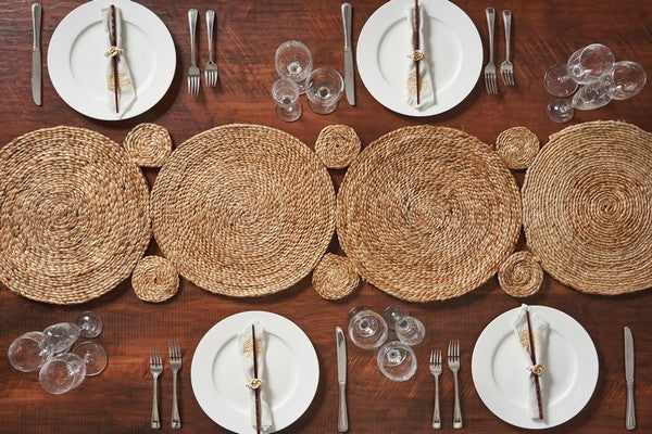 Natural Fiber - Rectangle Table Runner Woven 32015