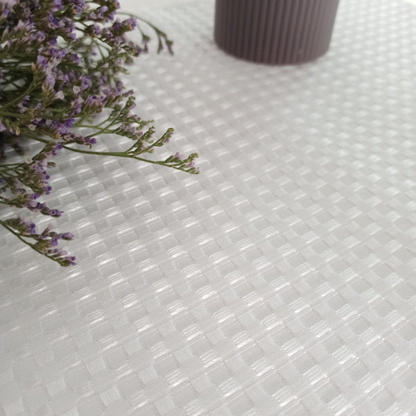Prado - White Tablecloth 70"x120"