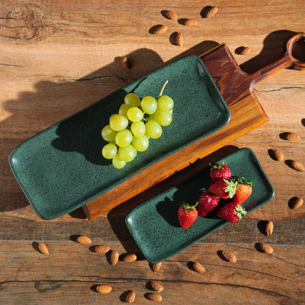 Greenery - Rectangular Platter Small (Set of 4)