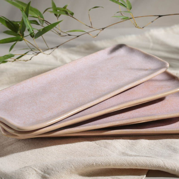 Litchi - Rectangular Platter Medium (Set of 4)