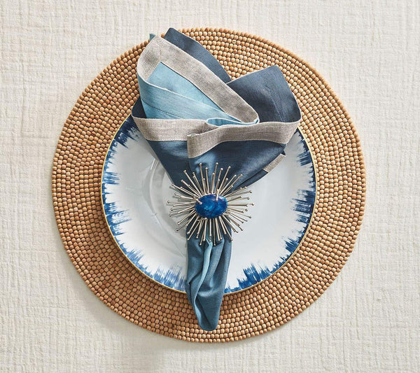 Wood - Natural Round Placemat (Set of 4)
