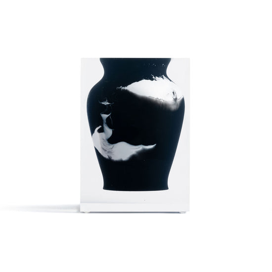Henry - Bud Vase Black Marble