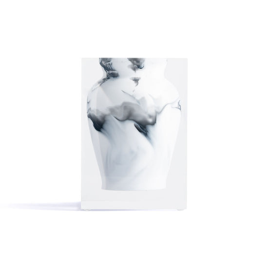 Henry - Bud Vase White Marble