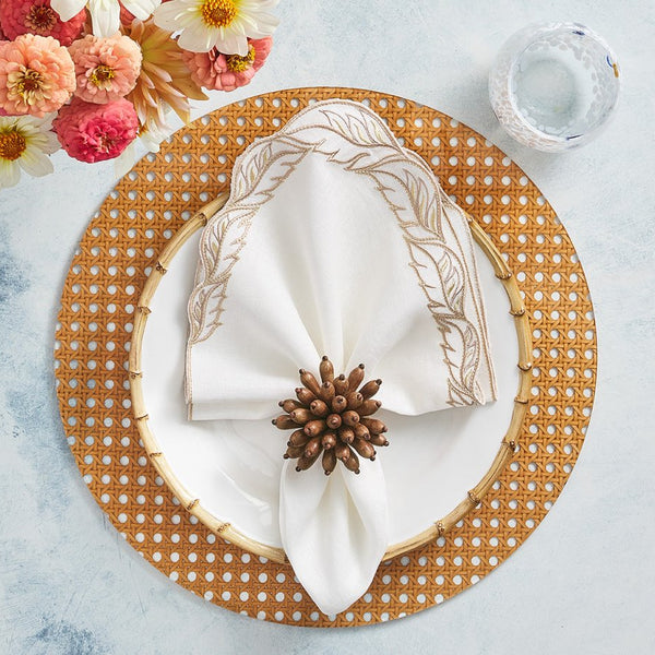 Winding - Natural Vines Napkins (Set of 8)