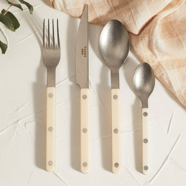 Bistrot - Dinner Knife - Vintage Solid - Ivory