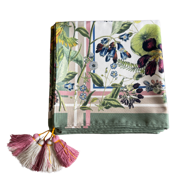 Flowers - Tablecloth F295 138"x60"