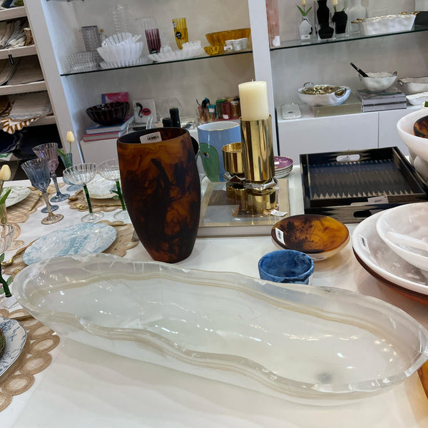 Onyx - Canoe Crystaline Large