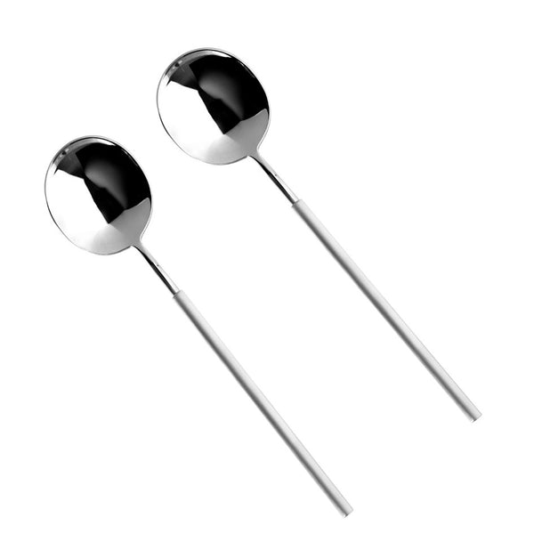Domo Matt - Flatware Salad Server (Set of 2)
