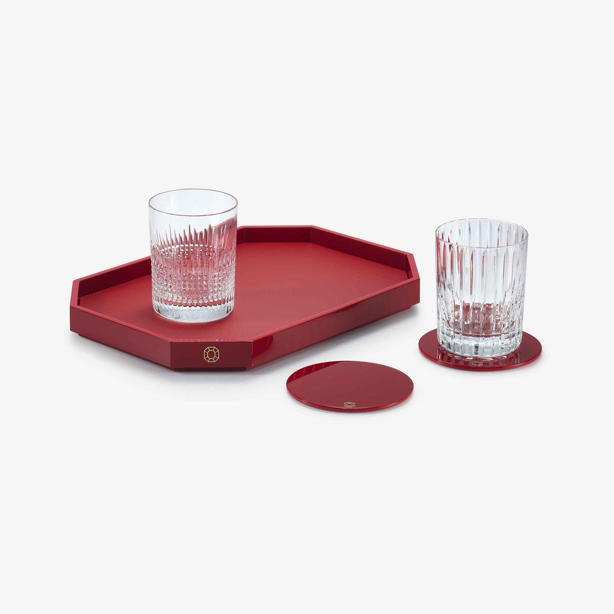 Octogone Inventory Octogone - Red Tray Medium – Il'argento