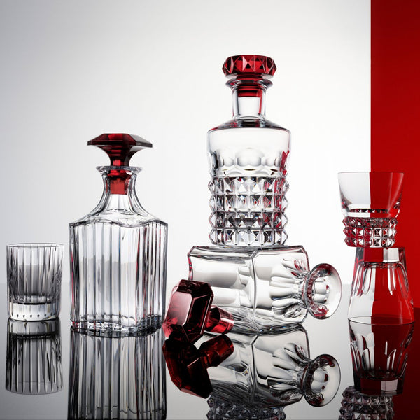 Harmonie - Whiskey Decanter Square Red