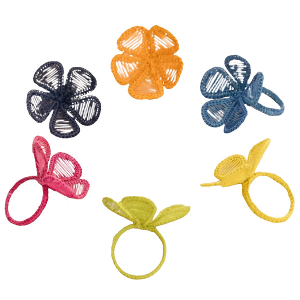 Petal - Napkin Rings Assorted (Set of 6)