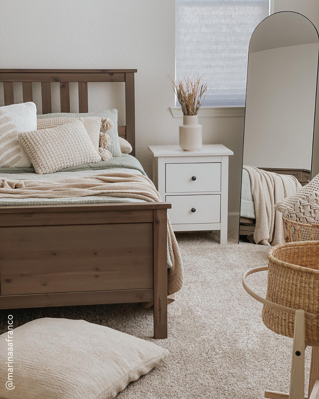 Snug Small Waffle Pillow Sahara Tan