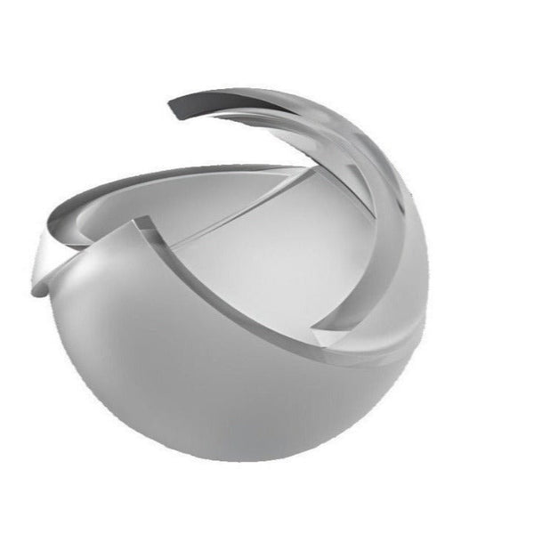 Armadillo - Clear Sphere Sanded Large
