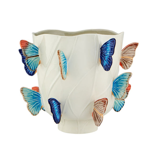 Butterfly - Large Cloudy Vase