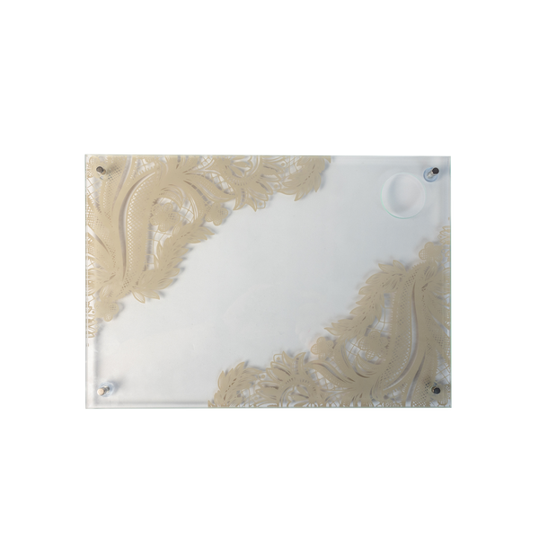 Challah Board - Acrylic Cream