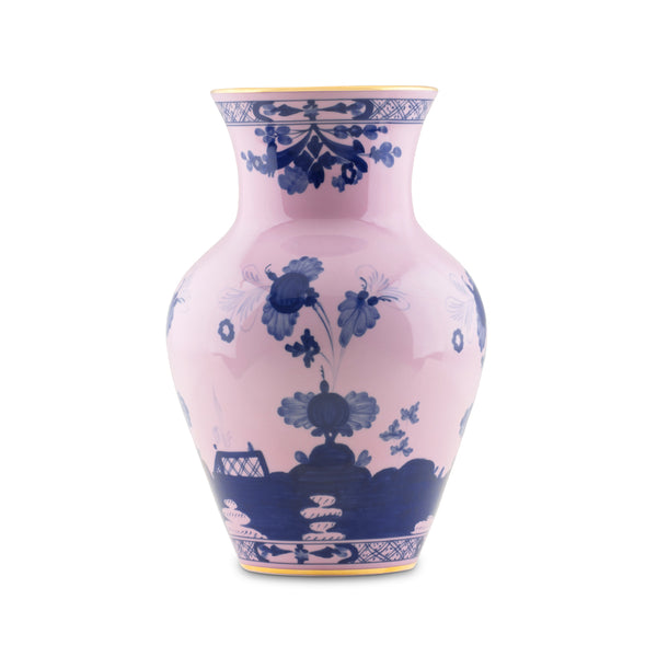 Oriente Italiano Gold Azalea - Ming Vase