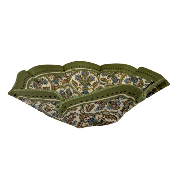 Paisley - A179 Bread Basket Green