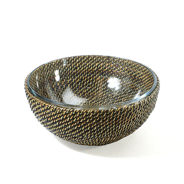 Round Serving Bowl Glass