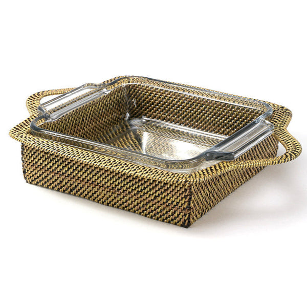 Square Baker Basket with Anchor