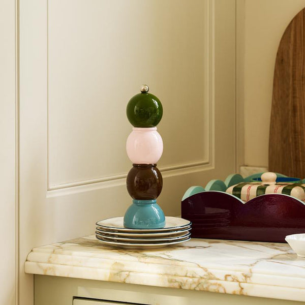 Bobbin - Acrylic Salt & Pepper Grinder Khaki Multi