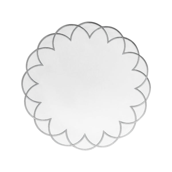 Arc - Impermeable Silver Placemats (Set of 4)