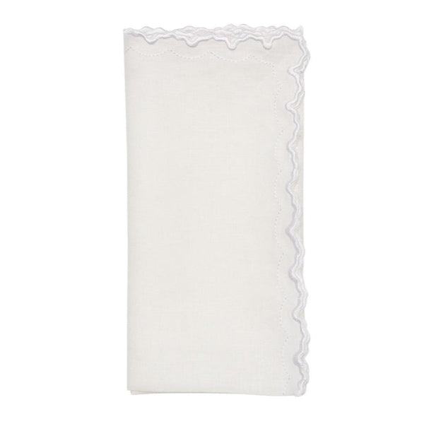 Arches - White Napkins (Set of 4)