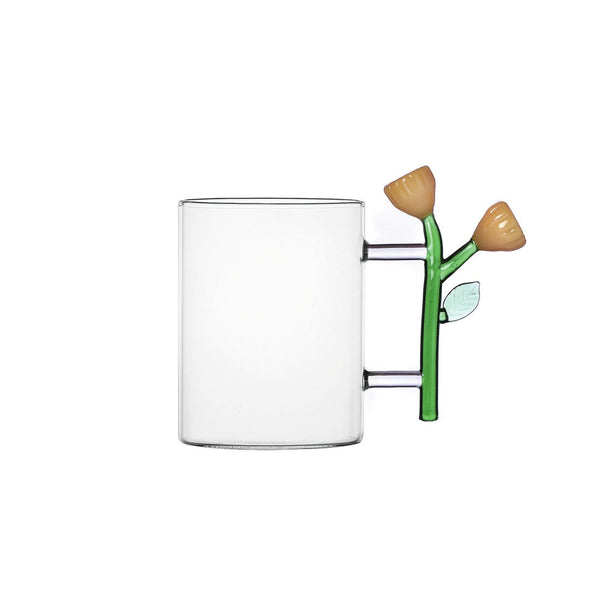 Botanica - Mug with Amber Flower