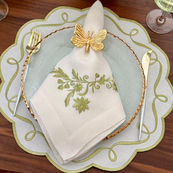 Bella - Napkin Off White (Set of 8)