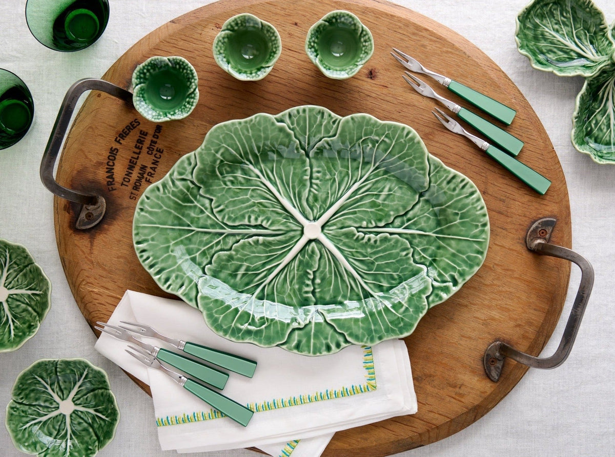 Bordallo Pinheiro Cabbage Pattern Home Page From Vista Alegre In New York, NY