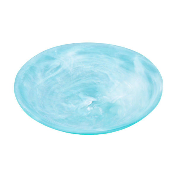 Everyday - Large Bowl Aqua Swirl