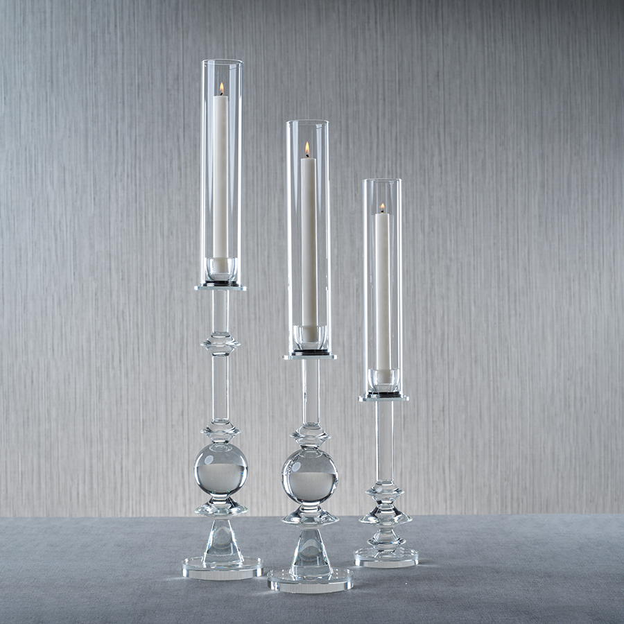 Zodax Crystal Candle Holder - Thumbnail 3