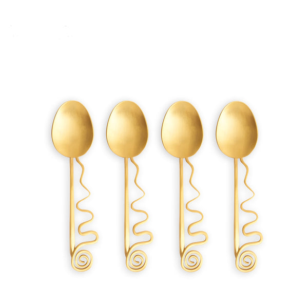 Spirale - Cocktail Spoons (Set of 4)
