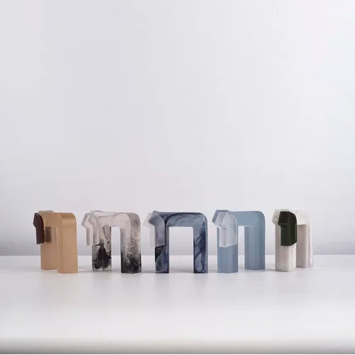 Chai - Sculpture Smoke Marble