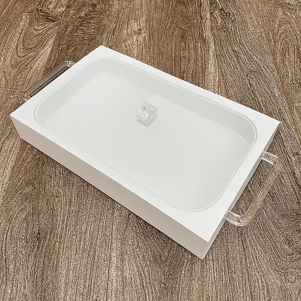 Aluminum - Tray Holder White