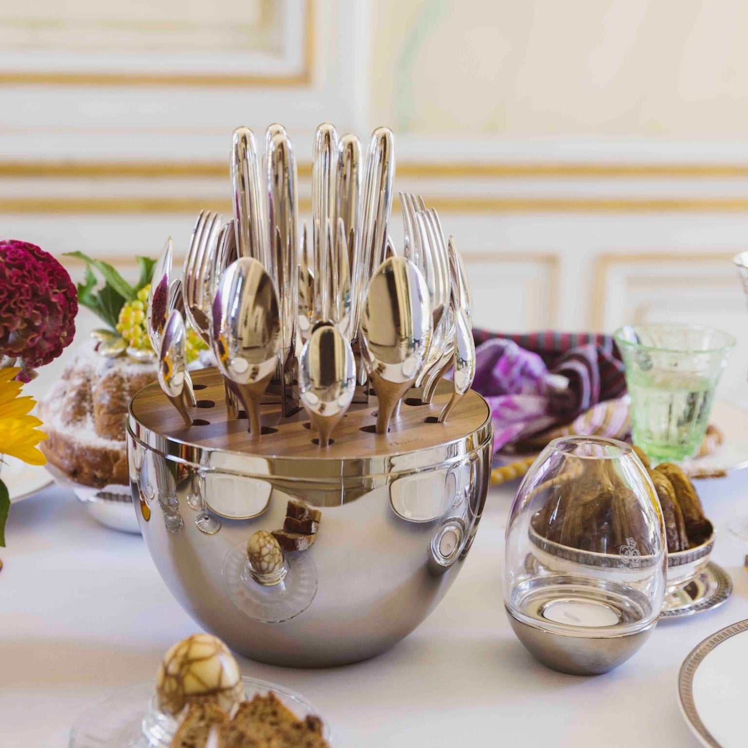Mood - Silver Plated Flatware (Set of 24) – Il'argento