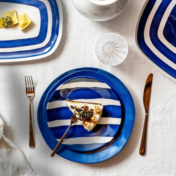 Riviera - Dessert Plate Blue (Set of 6)