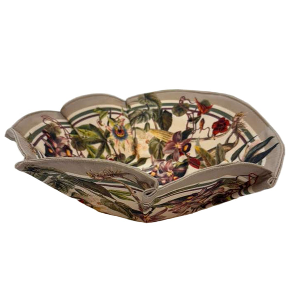 Pomegranate - F385 Bread Basket White / Beige