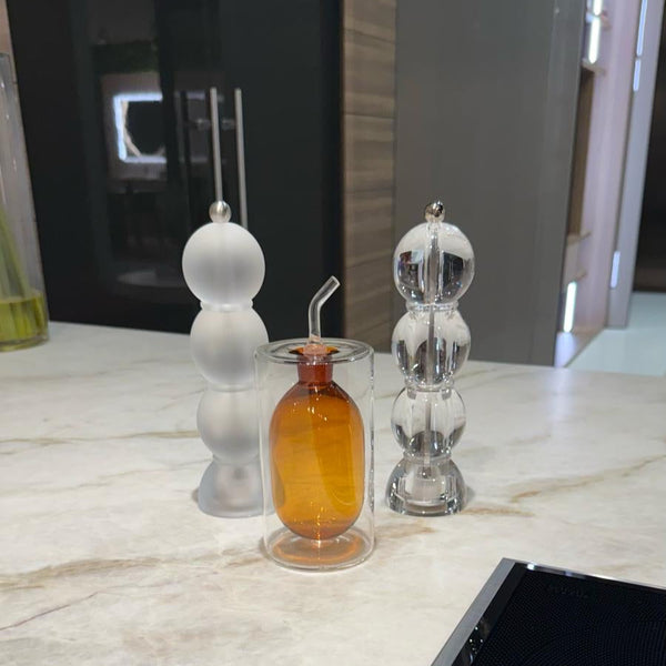 Bobbin - Acrylic Salt & Pepper Grinder Ice White