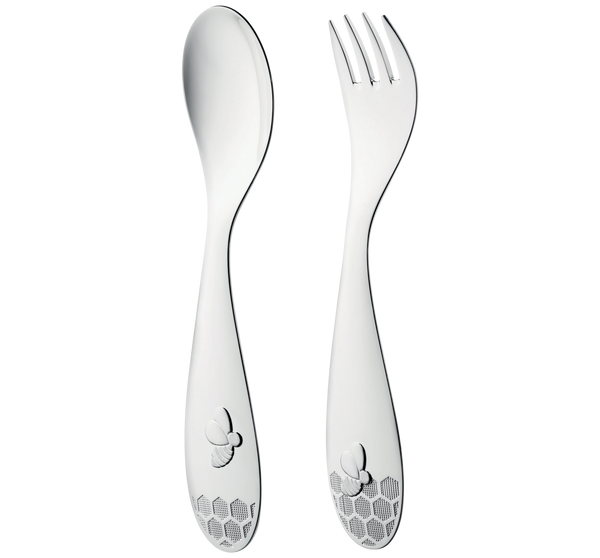 Beebee - Silver Plated Baby Flatware (Set of 2)