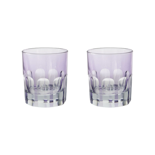 Old Fashion - Glasses Amethyst (Set of 2)